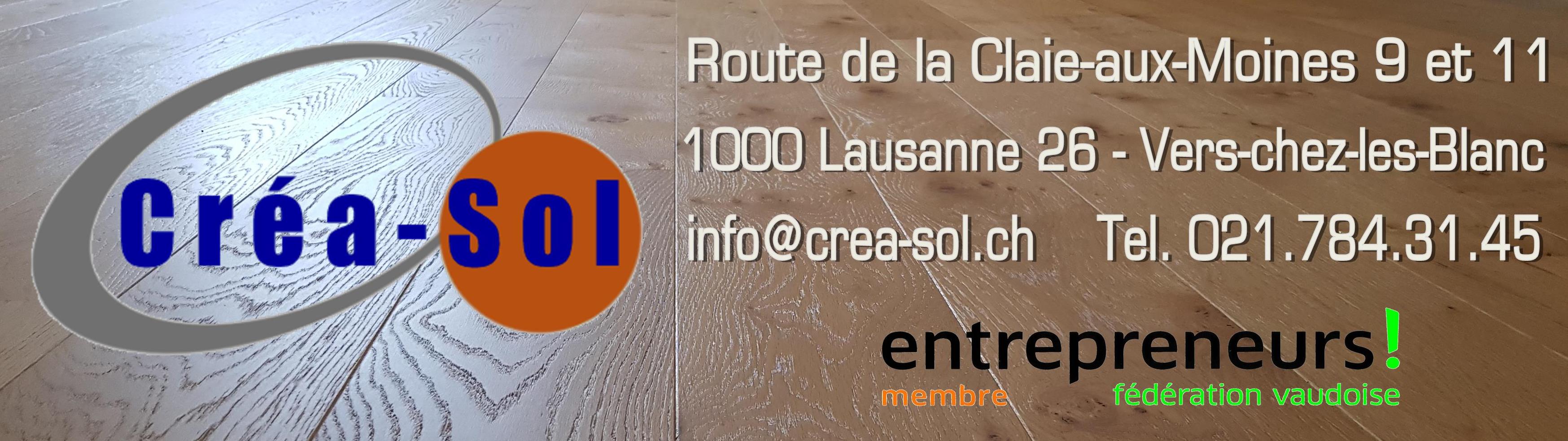 Créa-Sol Sàrl - Des artisans de confiance Créa-Sol Sàrl - Des artisans de confiance